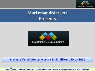 Pressure Vessel Market by End-User Industry,Type, & Material - 2021