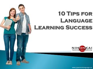 10 Tips for Language Learning Success