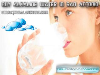 Buy Alkaline Water in San Antonio