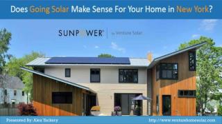 Does Going Solar Make Sense For Your Home in New York