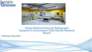 Medical X Ray 2D Radiography Equipment Consumption Market Analysis and Forecasts 2021