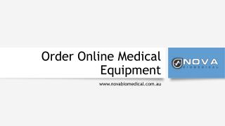 Order Online Medical Equipment
