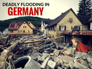 Deadly flooding in Germany