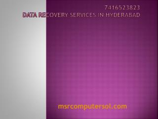 Data recovey services in Hyderabad at doorstep