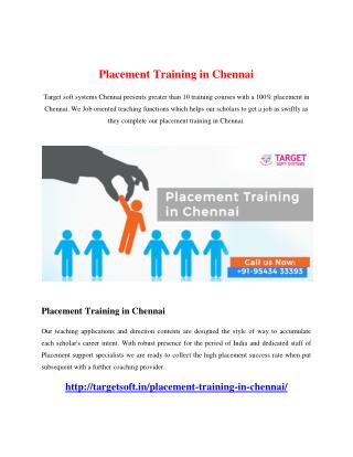 Placement Training in Chennai
