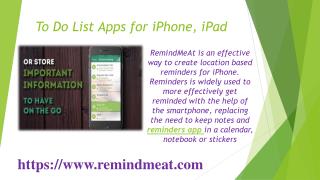 best to do list app iphone