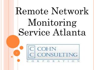 remote network monitoring service Atlanta