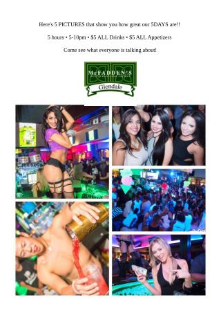 Event and Party Planning at McFadden's Glendale AZ
