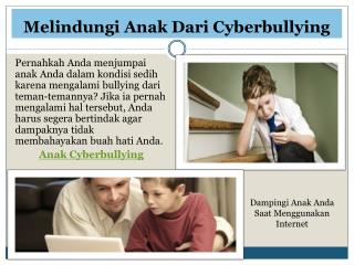 Melindungi Anak Dari Cyberbullying