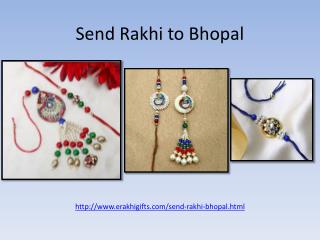 Send rakhi to bhopal and surprised your loved one !!
