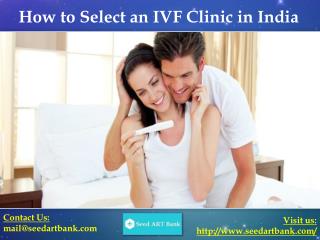 How to Select an IVF Clinic in India