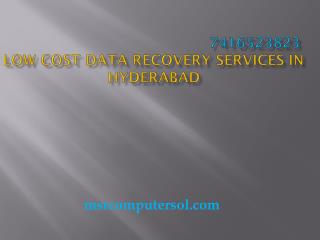 Low cost Data Recovery Services in Hyderabad,Madhapur at Home