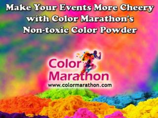 Celebrate Your Event with Holi Color Powder