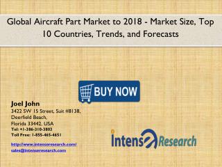 Global Aircraft Part Market 2016: Industry Analysis, Market Size, Share, Growth and Forecast 2018