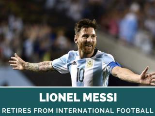 Lionel Messi retires from international football
