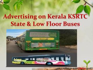 KSRTC Kerala State Bus Advertising & Branding