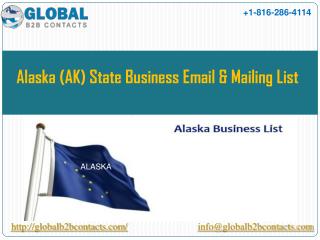 Alaska (AK) State Business Email & Mailing List
