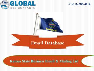 Kansas State Business Email & Mailing List