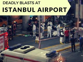 Deadly blasts at Istanbul airport