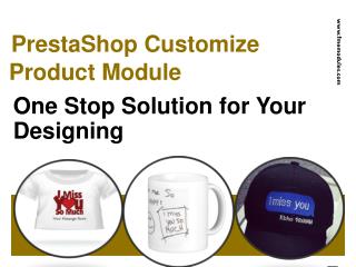PrestaShop Customize Product Module