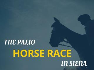 Running the Palio di Siena
