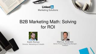 B2B Marketing Math: Solving for ROI