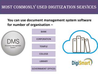 Most imporatant Services of Bank Document Management System Software
