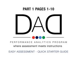 Ease your learning process, make an assessment profile with assessment disks