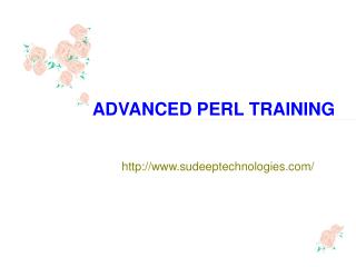 Advance Perl Online training | Online Advance Perl Training in Hyderabad