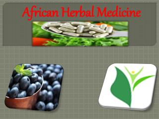 African Herbal Medicine