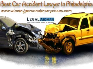How The Best Car Accident Lawyer In Philadelphia Can Help You?
