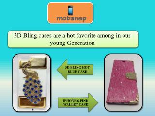 3D Bling cases are a hot favorite among in our young Generation