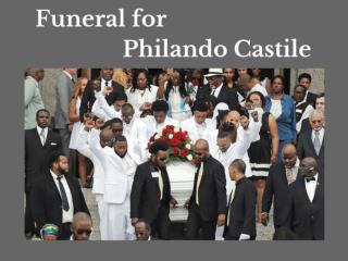 Funeral for Philando Castile