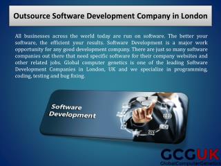 Outsource Software Development Company in London
