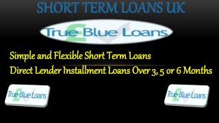 Short Term Loans UK