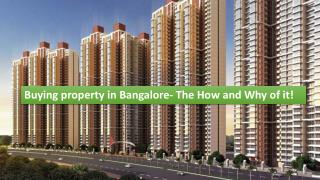 Property in bangalore