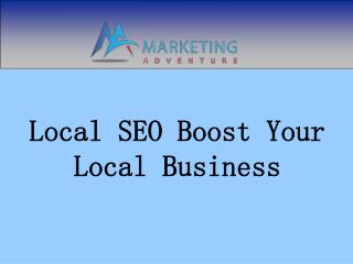 Local SEO Boost Your Local Business