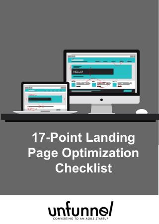 The 17-Point Landing Page Optimization Checklist