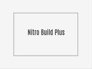 Has there any side effect after using Nitro Build Plus Pills?