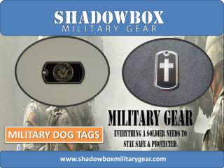 Fashion of Custom Made Design Military Dog Tags With Chain