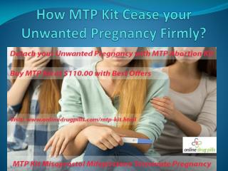 Buy MTP Kit Online for Unwanted Birth Termination from OnlineDrugPills