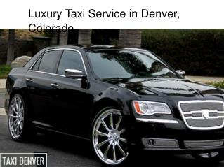 Taxi in Denver
