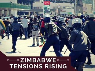 Zimbabwe tensions rising
