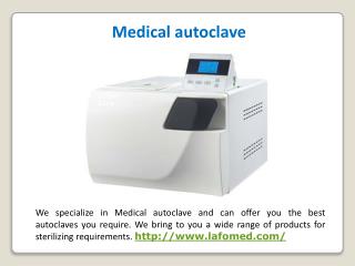 Medical autoclave