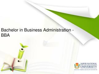 Bachelor in Business Administration - BBA