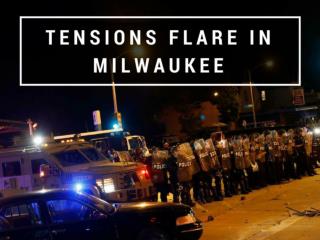 Tensions flare in Milwaukee