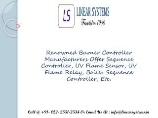 UV Flame Sensor Manufacturers, Wholesalers India