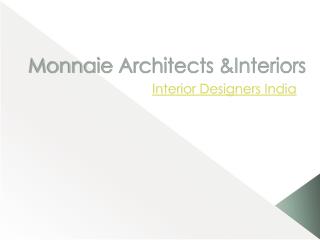 Interior Designers in India