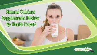 Natural Calcium Supplements Review By Health Expert