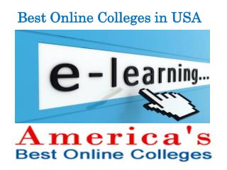 Best Online Colleges in USA